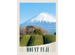 Vianmo Insegna In Legno 40X30 Cm Mont Fuji Japan Asien Gebirge Natur