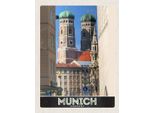 Vianmo Insegna In Legno 40X30 Cm MüNchen Stadt Mittelalter Architektur