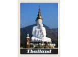 Vianmo Insegna In Legno 40X30 Cm Thailand Natur Wald Tempel Gott
