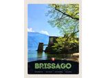 Vianmo Insegna In Legno 40X30 Cm Brissago Schweiz Architektur