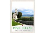 Vianmo Insegna In Legno 40X30 Cm Insel Ufenau Schweiz Kirche Wiese See