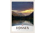 Vianmo Insegna In Legno 40X30 Cm KöSsen ÖSterreich See Natur Gebirge