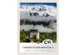 Vianmo Insegna In Legno 40X30 Cm Confoederatio Helvetica Schloss Natur