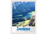 Vianmo Insegna In Legno 40X30 Cm Seealpsee Schweiz Natur WäLder See