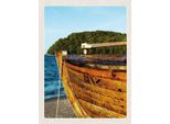 Vianmo Insegna In Legno 40X30 Cm Binz Strand Meer Gebirge WäLder Boot