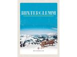 Vianmo Insegna In Legno 40X30 Cm ÖSterreich Gebirge Schnee Bank Winter