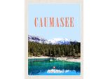 Vianmo Insegna In Legno 40X30 Cm Caumasee Schweiz Schnee Natur