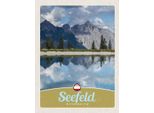 Vianmo Insegna In Legno 40X30 Cm Seefeld ÖSterreich Wald Wandern Natur
