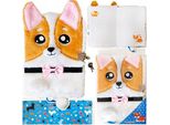 Diario Con Lucchetto A5 96K Cane Corgi Majewski