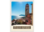 Vianmo Insegna In Legno 40X30 Cm Italien Riviera Meer Stadt Strand