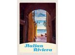 Vianmo Insegna In Legno 40X30 Cm Italien Riviera Strand Meer