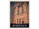 Vianmo Insegna In Legno 40X30 Cm Jordan Mittelalter Architektur