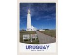 Vianmo Insegna In Legno 40X30 Cm Uruguay Amerika Usa Leuchtturm