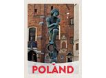 Vianmo Insegna In Legno 40X30 Cm Polen Europa Skulptur Altstadt