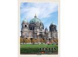 Vianmo Insegna In Legno 40X30 Cm Berlin Hauptstadt Dom Architektur
