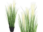 Erba Di Pampa 45Cm Artificiale Decorativa Pampa Fey