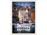 Vianmo Insegna In Legno 40X30 Cm Corsica France Urlaubsort
