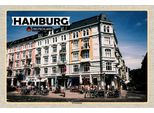 Vianmo Insegna In Legno 20X30 Cm Hamburg Sternschanze Altstadt