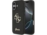 Etui Guess Fisso Glitter Grande 4G Na Iphone 17 - Czarne