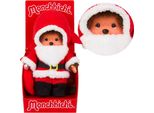 Ragazzo Vestito Da Babbo Natale | 20 Cm | Bambola Monchhichi | Moda