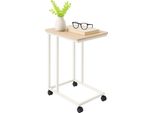 Tavolino Relaxdays Con Rotelle Forma A C