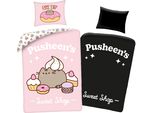 Biancheria Da Letto In Cotone Con Effetto Luminoso Gatti Del Negozio Di Caramelle Pusheen