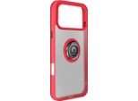 Avizar, Custodia Per Iphone 17 Pro Max Con Supporto Ad Anello E Attacco Magnetico, Rosso