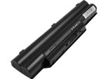 Avizar, Batteria Agli Ioni Di Litio Fujitsu Lifebook E752 Laptop 4400Mah, Nero