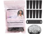 Inf Set Di Bigodini Per Capelli Senza Calore - Rulli In Schiuma Morbida Per Ricci Naturali