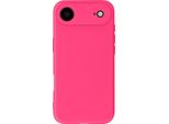 Avizar, Custodia Per Iphone Air Soft-Touch In Silicone Serie Smoothgrip, Rosso Fucsia