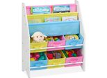 Scaffale Per Bambini Relaxdays Con Scatole