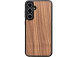 Coperchio In Legno Bewood Per Samsung Galaxy S23 Fe Noce Americano