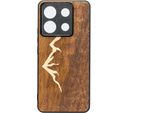Custodia In Legno Bewood Per Xiaomi Redmi Note 13 Pro 5G Imbuia Montagne