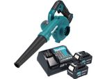 Makita Ub 100 Dsm Soffiatore A Batteria 12 V Max. + 2X Batteria 4,0 Ah + Caricabatteria