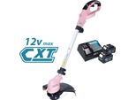 Makita Ur 100 Dzp Tagliabordi A Batteria 12 V Max. 260 Mm Rosa Solo - Senza Batteria, Senza Caricabatterie