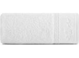 Eurofirany | Asciugamano - 30 X 50 Cm - Bianco - Cotone - Decorativo - Glamour - Asciugamano In Spugna