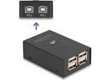 Commutatore Usb 2.0 Delock Per 2 Pc Su 4 Dispositivi