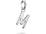 Ciondolo Thomas Sabo Lettera M Connect Argento