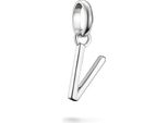 Ciondolo Charm Thomas Sabo Lettera V Connect Argento
