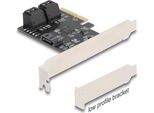 Delock Pci Express X4 Karte Zu 5 Port Sata Kontroller - Low Profile (90890)