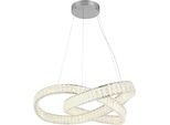 Globo Lighting Lampada A Sospensione In Metallo Cromato, Led