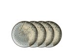 Mäser Dessertteller-Set, Steinzeug Carellia