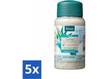 Da Pediluvio Kneipp - Rinfrescante - Aloe Vera E Menta Acquatica - 600 G - Confezione Risparmio - 5 Pezzi