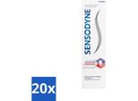 Sensodyne - Dentifricio - Sensibilità E Gengive - Cura Delle Gengive - 75 Ml - Confezione Risparmio - 20 Pezzi