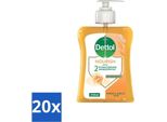 Dettol Sapone Per Le Mani Nutriente Miele E Vaniglia 250 Ml - Confezione Risparmio - 20 Barrette