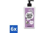 Marcel's Green Soap - Sapone Per Le Mani - Lavanda E Rosmarino - Per Uso Quotidiano - 500 Ml - Confezione Risparmio - 6 Barrette