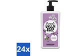 Marcel's Green Soap - Sapone Per Le Mani - Lavanda E Rosmarino - Per Uso Quotidiano - 500 Ml - Confezione Risparmio - 24 Barrette