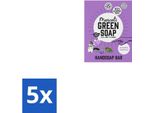 Marcel's Green Soap - Sapone Per Le Mani - Lavanda E Rosmarino - Trattamento Delicato - 90 Gr - Confezione Risparmio - 5 Barrette