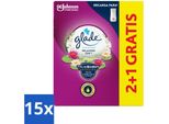 Glade - Touch & Fresh - Zen Rilassante - 10 Ml - Confezione Risparmio - 15 Pezzi
