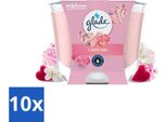 Glade - Candela Profumata I Love You - 100% Cera Di Colza - 204 G - Confezione Risparmio - 10 Pezzi